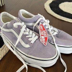 VANS Women's Old Skool Shoes - Lavender